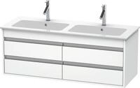Duravit Ketho Waschtischunterbau wandh&auml;ngend Wei&szlig; Matt 1270x475x480 mm -