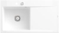 Villeroy & Boch Einbausp&uuml;le Subway Style 50 1000x510mm Exc-Garn. IB li Keram. Wei&szlig;
