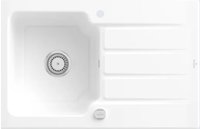 Villeroy & Boch Einbausp&uuml;le Architectura 45 860x510mm Exc-Garn. aus Keramik Wei&szlig;