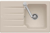 Villeroy & Boch Einbausp&uuml;le Architectura 45 860x510mm Exc-Garn. aus Keramik Almond