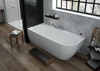 Hoesch Badewanne iSensi Eck 1700x750 Monolith links mit &Uuml;berlaufschlitz 3814.010