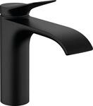 Hansgrohe Waschtischmischer 110 Vivenis m.Zugstangen-Ablaufgarnitur mattschwarz,