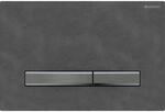 Geberit Bet&auml;tigungsplatte Sigma50, f&uuml;r 2-Mengen-Sp&uuml;lung schwarzchrom, Mustang