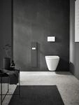 emco WC-Modul asis pure T&uuml;ranschlag rechts, Unterputz, 730mm, diamantgrau matt,