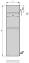 Zehnder Design-Heizk&ouml;rper Vitalo Bar, 1890 x 400 mm, Traffic White, elektrisch,