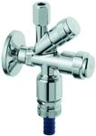 GROHE WAS-Kombieckventil 41082 Design-Gr. DN15 m.RV u. RB chrom 41082000