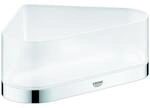 GROHE Eck-Duschablage Selection 41038 mit Halterung Glas/chrom, 41038000 41038000