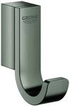 GROHE Bademantelhaken Selection 41039 einfach hard graphite geb&uuml;rstet, 41039AL0