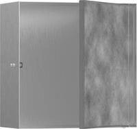 Hansgrohe XtraStoris Rock Wandnische mit befliesb.T&uuml;r 300 x 300 x 140 mm BST,