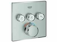 Grohe 29126DC0, GROHE Thermostat Grohtherm SmartControl 29126 eckig FMS 3 ASV