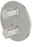 Steinberg Serie 100 Unterputzthermostat mit 2-Wege Umsteller, brushed nickel,