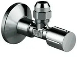 GROHE Eckventil 22037 1/2x3/8'' Rosette Metallgriff hard graphite, 22037A00...
