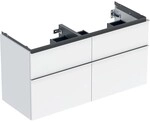 Geberit iCon Unterschrank f&uuml;r Doppel-Waschtisch, 4 Schubl. 502309012