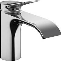 Hansgrohe Waschtischmischer 80 Vivenis mit Zugstangen-Ablaufgarnitur chrom, 75010000