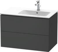 Duravit L-Cube Waschtischunterbau wandh&auml;ngend Graphit Matt 820x481x550 mm -