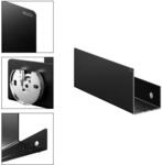 Keuco Duschablage 24952, 24952370000, schwarz matt 24952370000