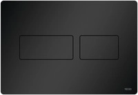 Tece solid WC-Bet&auml;tigungsplatte Schwarz matt f&uuml;r Zweimengentechnik, 9240416...
