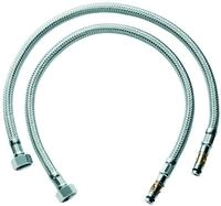 Grohe Druckschlauch 3/8 " "x484 45484 2 St&uuml;ck chrom, 45484000 45484000
