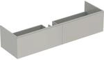Geberit Xeno2 Unterschrank f. Waschtisch aus VARICOR mit zwei Hl., 159,5x35x47,3cm,