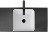 Duravit Tulum by Starck Einhebel-Waschtischmischer Schwarz Matt 50x200x265 mm -