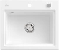 Villeroy & Boch Einbausp&uuml;le Subway Style 60 S 600x510mm 336602R1