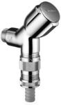 Schell Ger&auml;teschr&auml;gsitzventil COMFORT 1/2"chrom mit RV Schlauchplatz-Sicherung