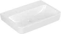 Villeroy & Boch O.novo Waschbecken, 650 x 460 x 175 mm, Wei&szlig; Alpin AntiBac