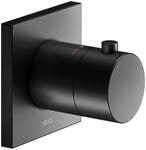 Keuco IXMO Black Selection Thermostatarmatur Unterputz eckig, schwarz matt