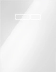 Tece lux Bet&auml;tigungsglasplatte sen-Touch Elektronik, Glas wei&szlig; glzd., 9650002