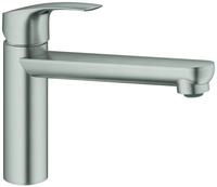 GROHE K&uuml;chenarmatur Eurosmart 30463 mittelhoher Auslauf supersteel, 30463DC0