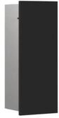 emco B&uuml;rstengarnitur -Modul asis pure T&uuml;ranschlag rechts, Unterputz, 435mm, schwarz
