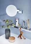 emco LED-Kosmetikspiegel evo 2-armig, 5-fach, rund, Direktanschluss, 2 Schalter,