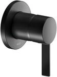 Keuco IXMO Pure Black Selection Einhebelmischer Unterputz, rund, schwarz matt