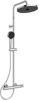 Ideal Standard Duschsystem CThermT25+ m.Brausetherm. mit 2F-HB und 2F-Kopfbrause