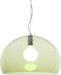 Kartell 09030VO, Kartell FL/Y Transparent Pendelleuchte, olivgr&uuml;n