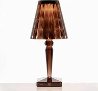 Kartell 09475CO, Kartell Battery Big Battery Akku Tischleuchte, cola