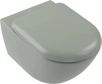 Villeroy & Boch Antao Tiefsp&uuml;l-WC sp&uuml;lrandlos 370 x 560 mm - Morning Green mit
