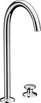 Axor One 2-Loch Waschtischmischer Select 260 mit Push-Open Ablaufgarnitur - Polished