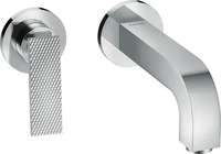 Axor Citterio Einhebel-Waschtischmischer mit Hebelgriff Unterputz - Brushed...
