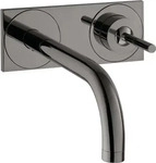 Axor Uno Einhebel-Waschtischmischer mit Platte Unterputz Ausladung 165 mm -...
