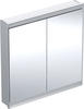 Geberit ONE Einbau-Spiegelschrank 2 Türen mit Beleuchtung 900 x 900 x 150 mm -
