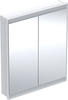 Geberit ONE Einbau-Spiegelschrank 2 Türen mit Beleuchtung 750 x 900 x 150 mm - Weiß