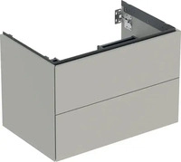 Geberit ONE Waschtischunterschrank mit 2 Schubladen 740 x 504 x 470 mm - Greige...