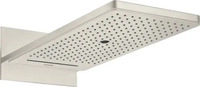 Axor Showersolutions Kopfbrause 580 3jet eckig Wandmontage Unterputz - Edelstahl