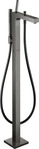 Axor Citterio Einhebel-Wannenmischer bodenstehend mit Pingriff - Polished Black