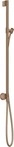 Axor One Brausestange mit Wandanschluss und Brauseschlauch - Brushed Red Gold -