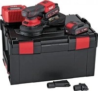 Flex ORE 2-125 18-EC/2.5 Set Akku-Exzenterschleifer mit Drehzahlregelung 18 V 2...