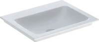 Geberit ONE M&ouml;belwaschtisch ohne Hahnloch ohne &Uuml;berlauf 600 x 480 mm - Wei&szlig;...