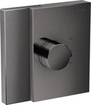 Axor Edge Thermostat HighFlow Unterputz - Polished Black Chrome (Diamantschliff) -