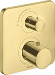 Axor Citterio M Thermostat mit Absperrventil Unterputz - Brushed Brass - 34705950